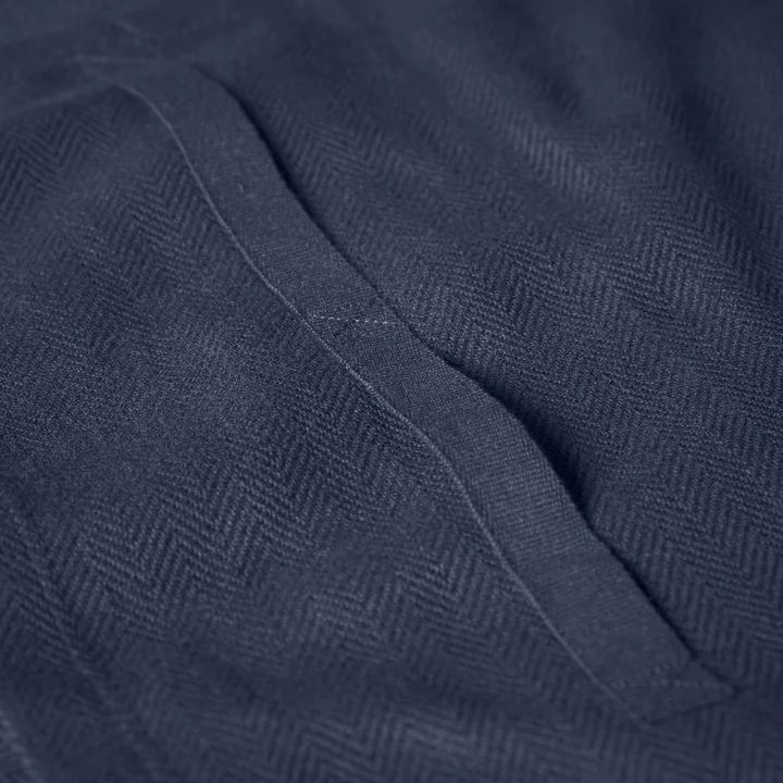 Tea towel, 53 x 86 cm, dark blue from The Organic Company