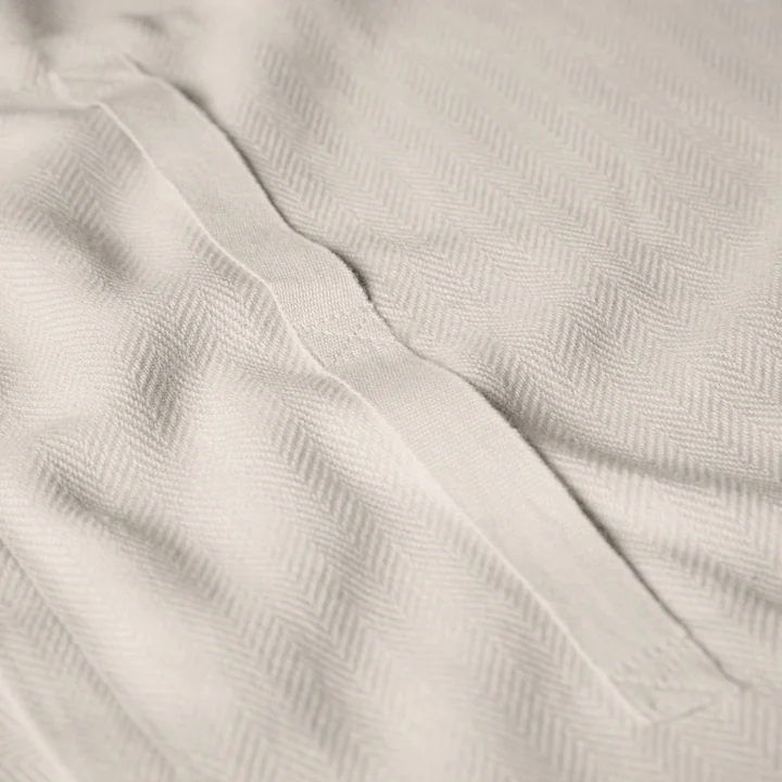 Tea towel, 53 x 86 cm, stone from The Organic Company