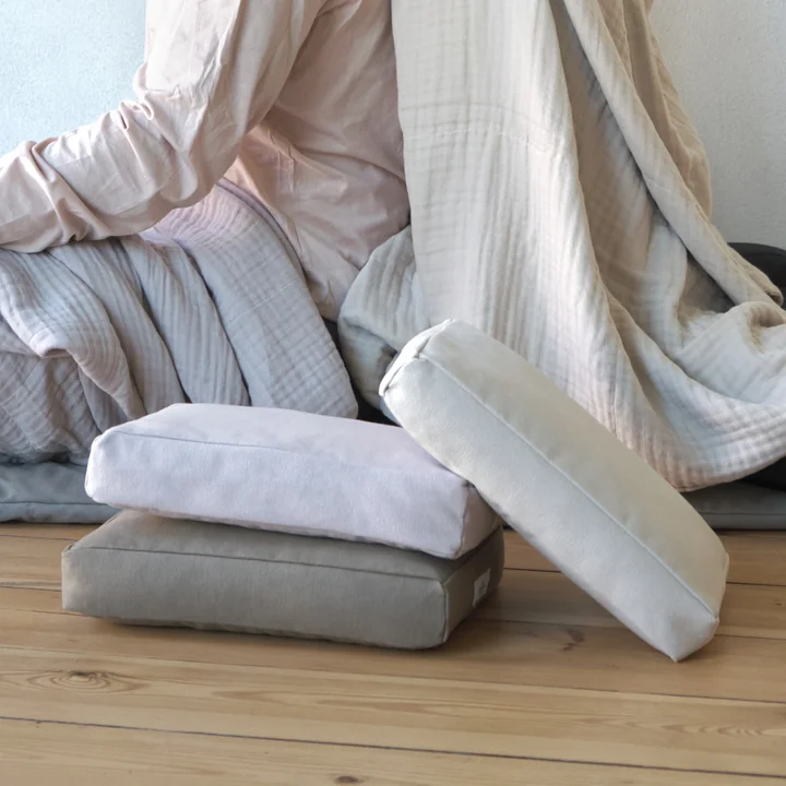 Relaxation and meditation cushions from The Organic Company