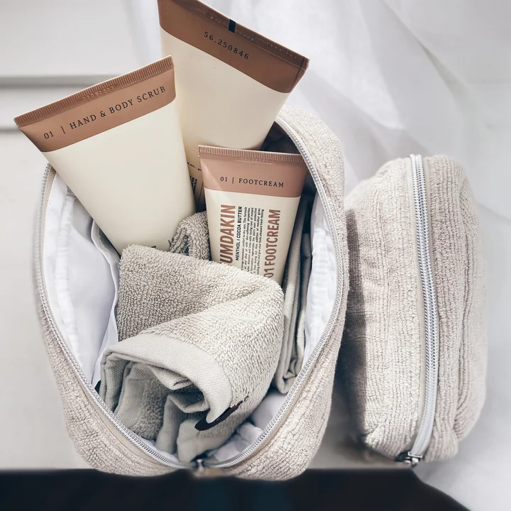 Humdakin terry cloth toilet bag