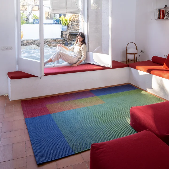 Haze wool rug from nanimarquina