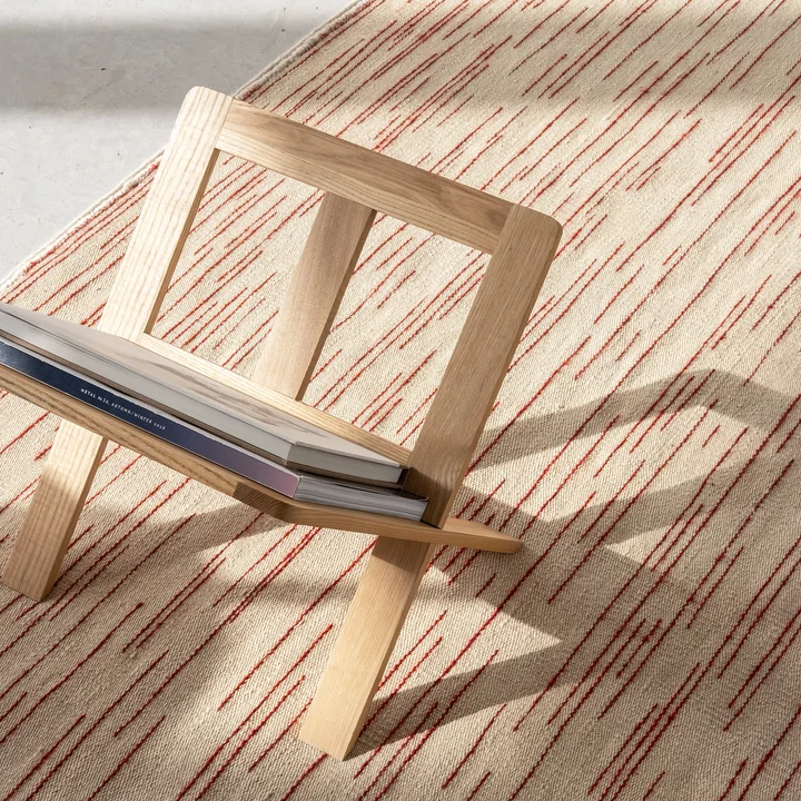 Doblecara wool carpet from nanimarquina