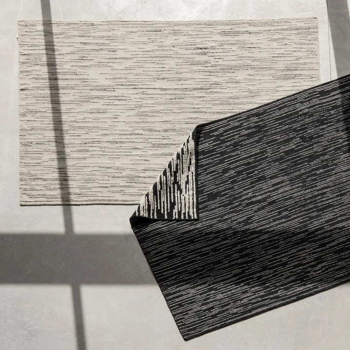 Doblecara wool carpet from nanimarquina