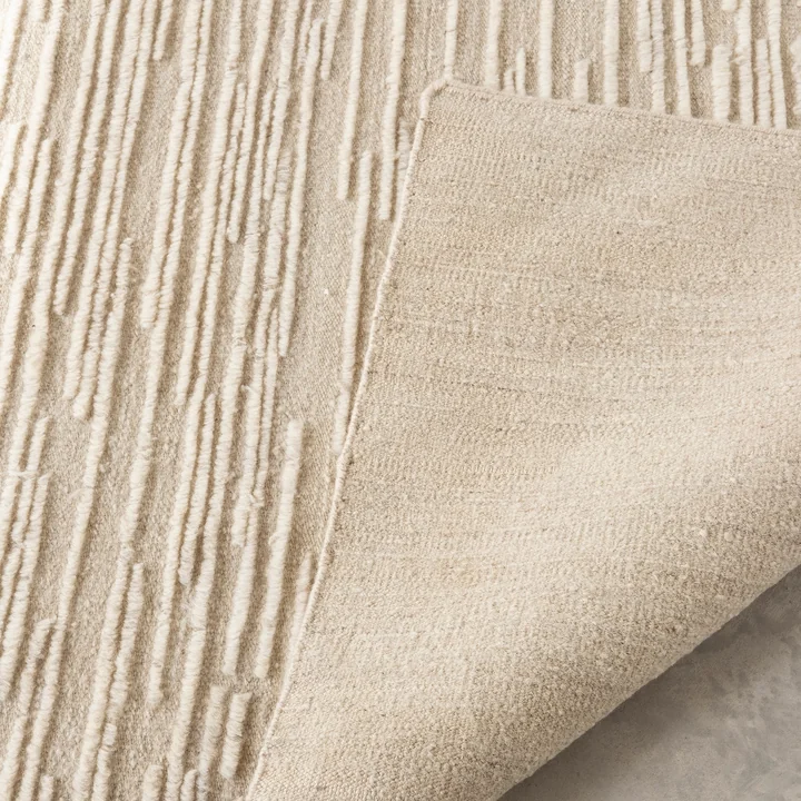 Doblecara wool carpet from nanimarquina