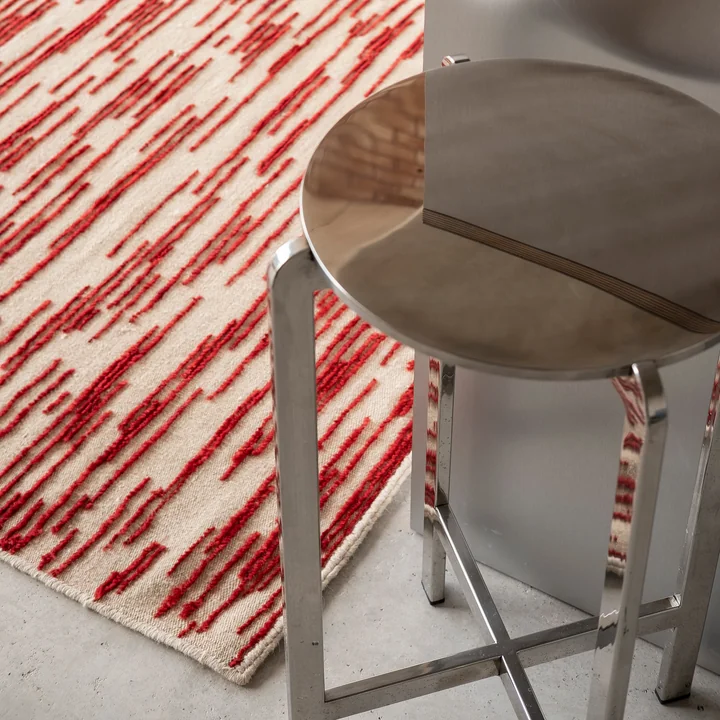 Doblecara wool carpet from nanimarquina