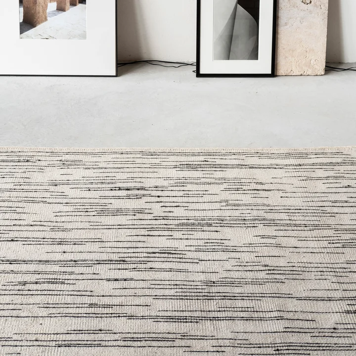 Doblecara wool carpet from nanimarquina