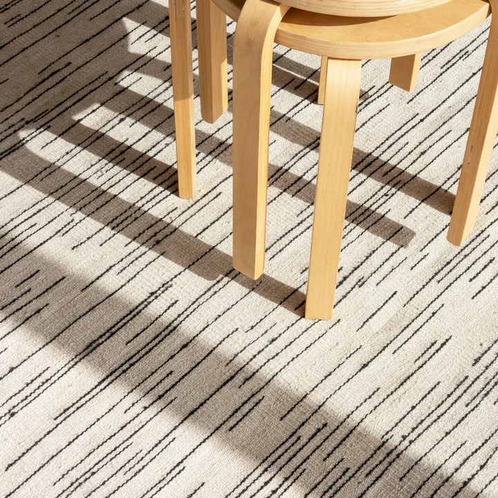 Doblecara wool carpet from nanimarquina