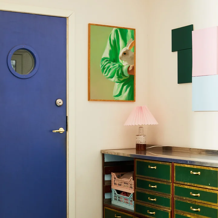 White Rabbit Poster from Paper Collective