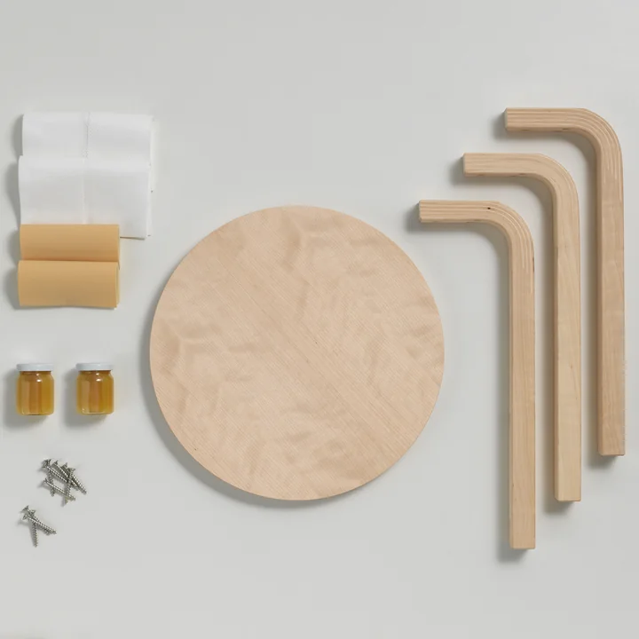 Artek - 60 Loimu Stool, birch ( Anniversary edition )