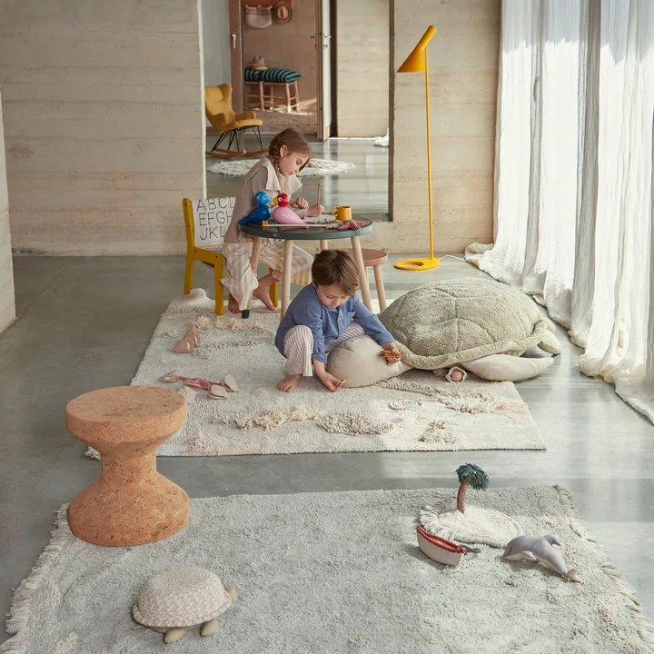 Sea Turtle Pouf from Lorena Canals