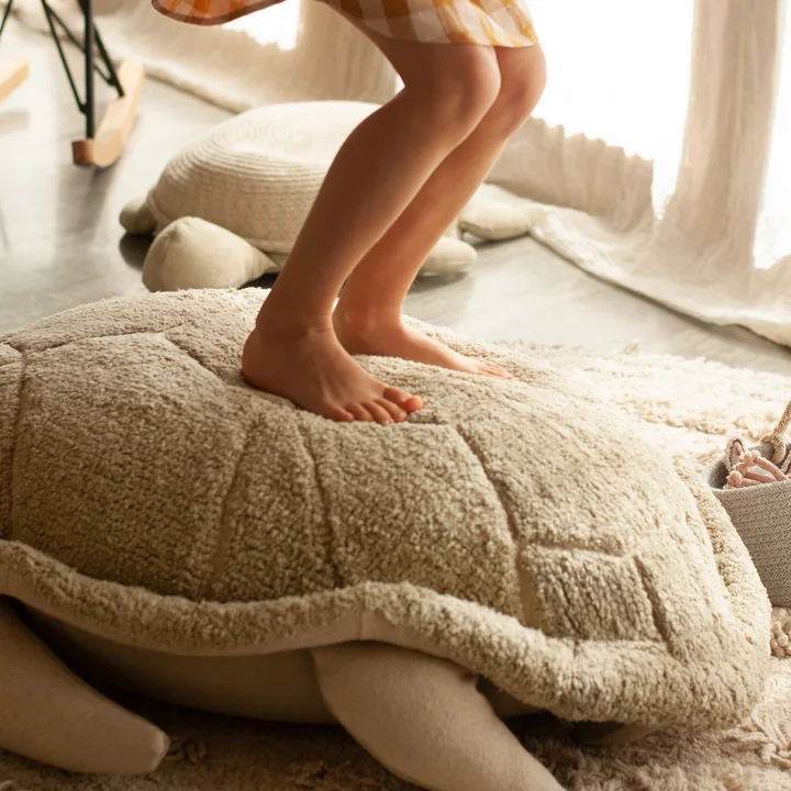 Sea Turtle Pouf from Lorena Canals