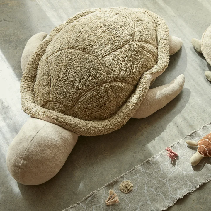 Sea Turtle Pouf from Lorena Canals