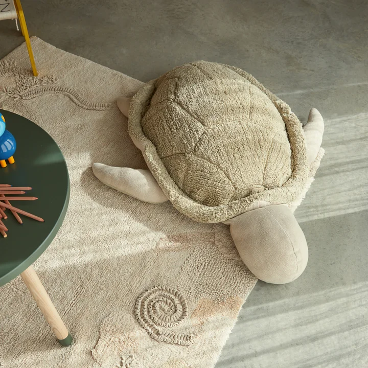 Sea Turtle Pouf from Lorena Canals