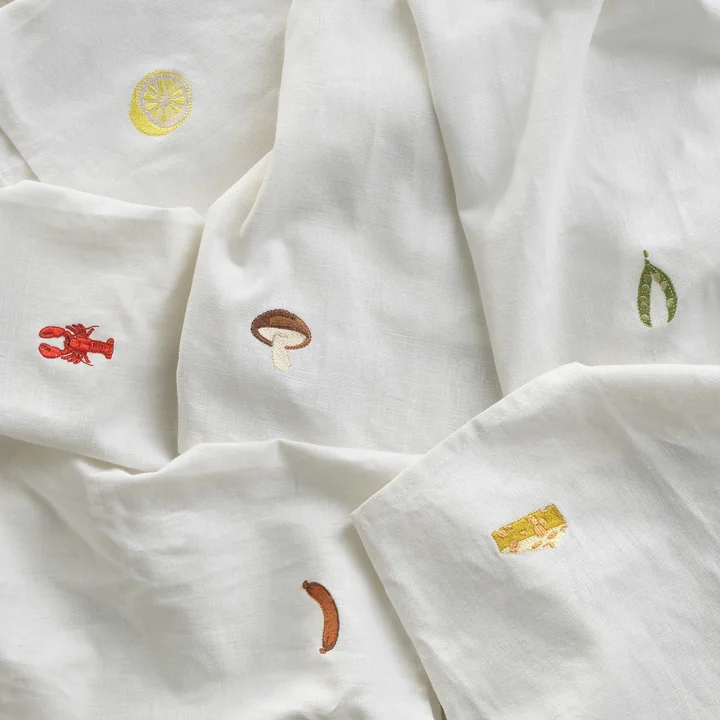 Yummy Tea towel from Normann Copenhagen