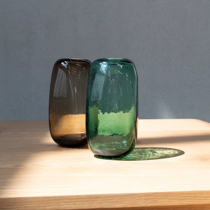 Studio Zondag - Glass vase Ø 13 x H 22 cm