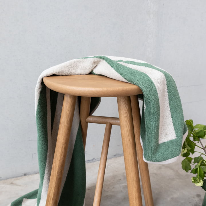 Studio Zondag - Zag Stool, Ø 37 x H 65 cm, oiled