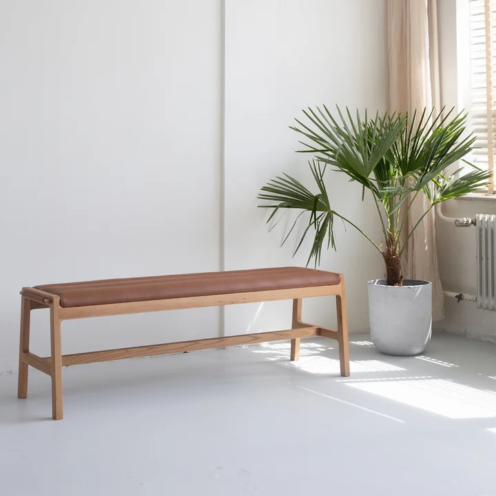Studio Zondag - Leef Bench 140 cm, cognac
