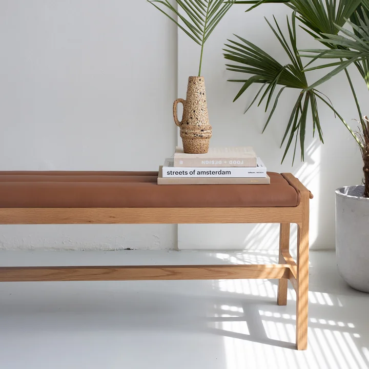 Studio Zondag - Leef Bench 140 cm, cognac