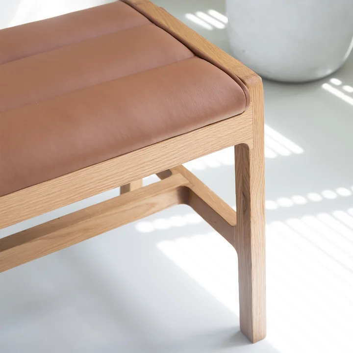 Studio Zondag - Leef Bench 140 cm, cognac