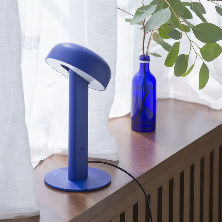NOD Table lamp LED, majorelle-blue from TipToe