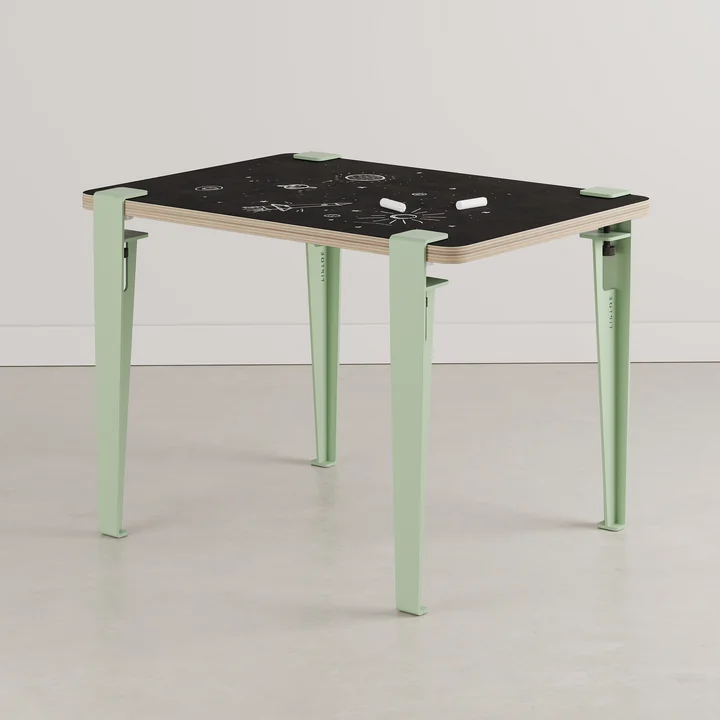 Children's desk slate Vice Versa, dino green of TipToe