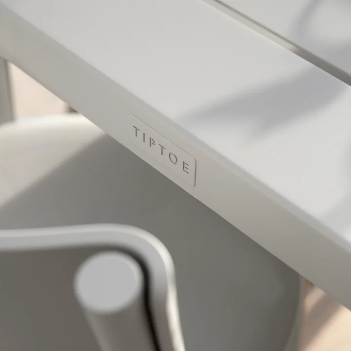 Garden table MIDI collection, 190 x 90 cm, chalk gray by TipToe