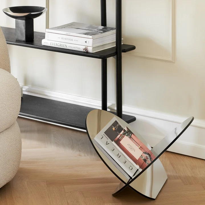 Silia Magazine holder from Gejst