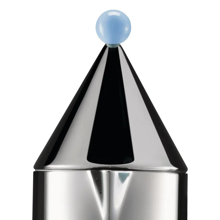 La conica manico lungo Alessi espresso maker