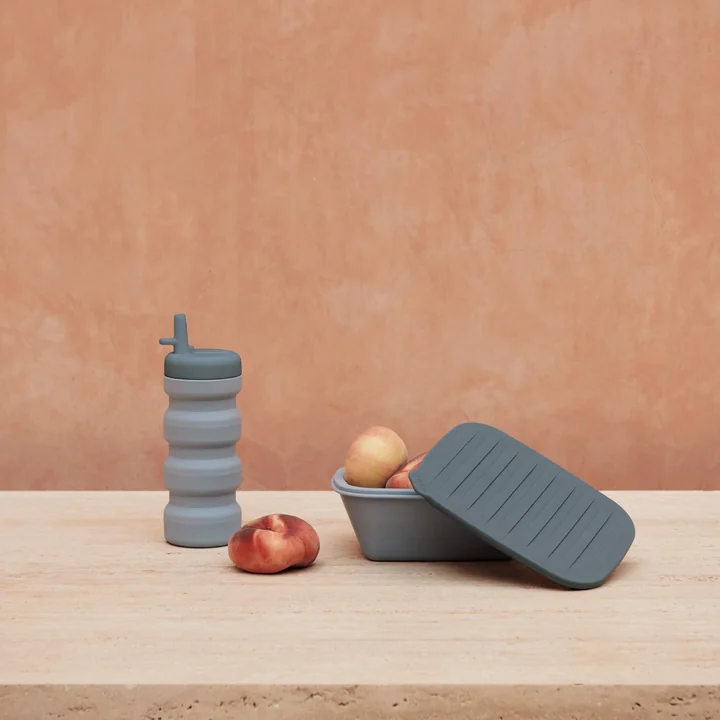 Wilson Foldable drinking bottle & Franklin Lunchbox by LIEWOOD
