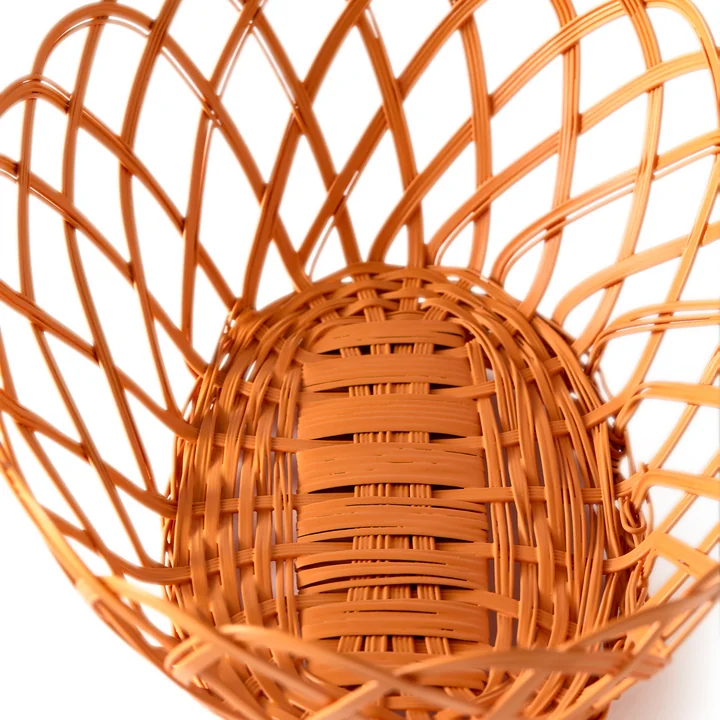 Pols Potten - Bakkie Basket, oval, orange