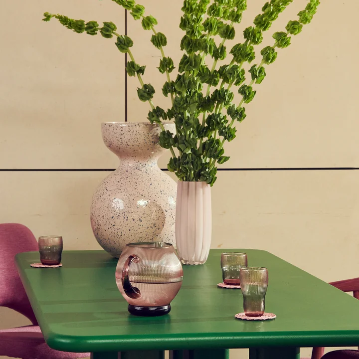 Pols Potten - Boolb Vase, light pink, Melon Vase, light pink