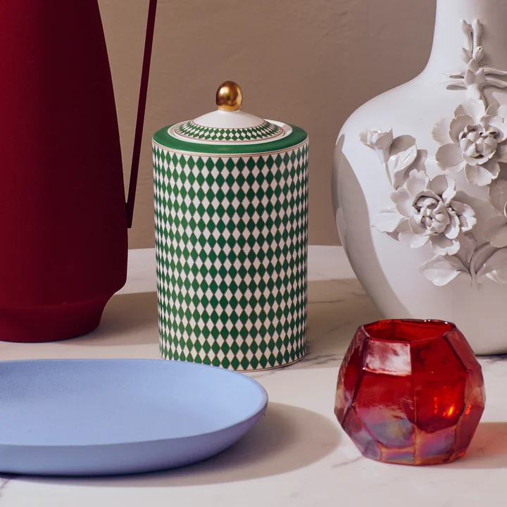 Pols Potten - Chess Storage box, H 26 cm, dark green