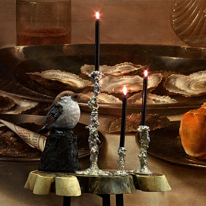 Pols Potten - Drip Candlestick, aluminum