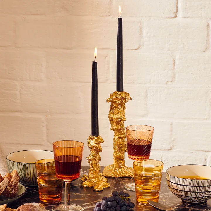 Pols Potten - Drip Candlestick, gold