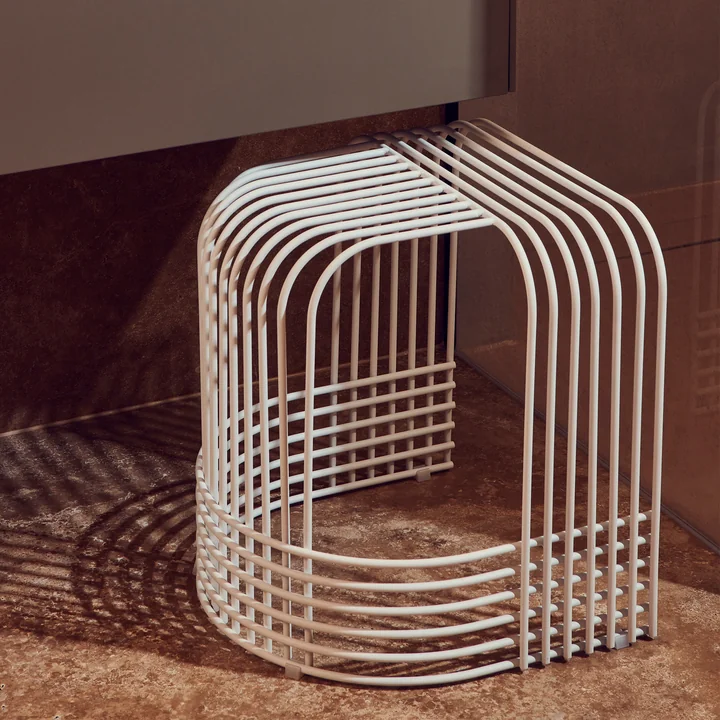 Pols Potten - Drop Stool / side table, white