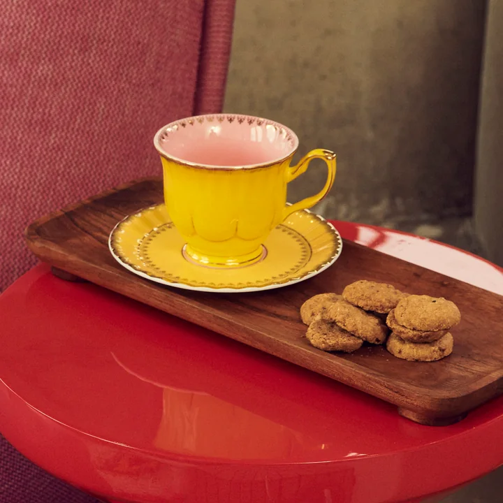 Pols Potten - Grandpa cup with saucer, multicolor