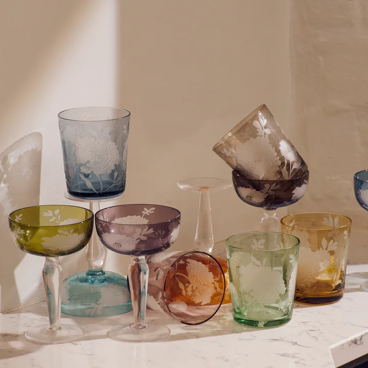 Pols Potten - Peony glasses