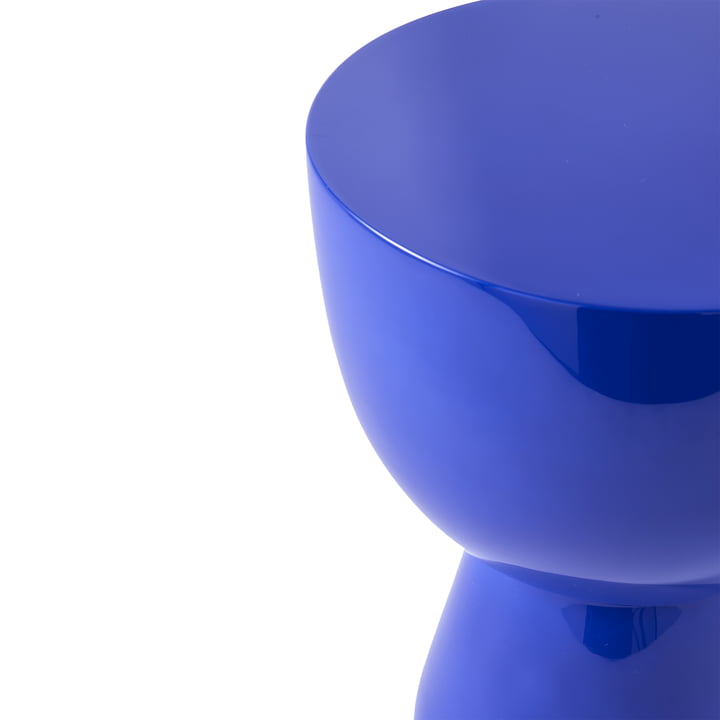 Tip Tap Stool, h 46 cm, dark blue by Pols Potten