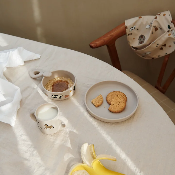 Vivi Silicone tableware set from LIEWOOD