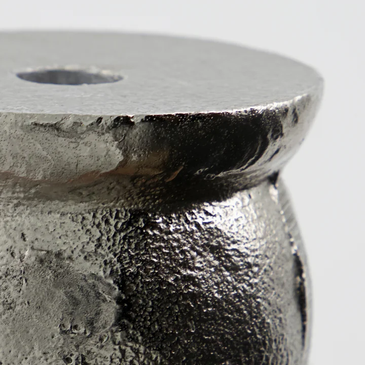Classic Candlestick from House Doctor in the finish antique silver