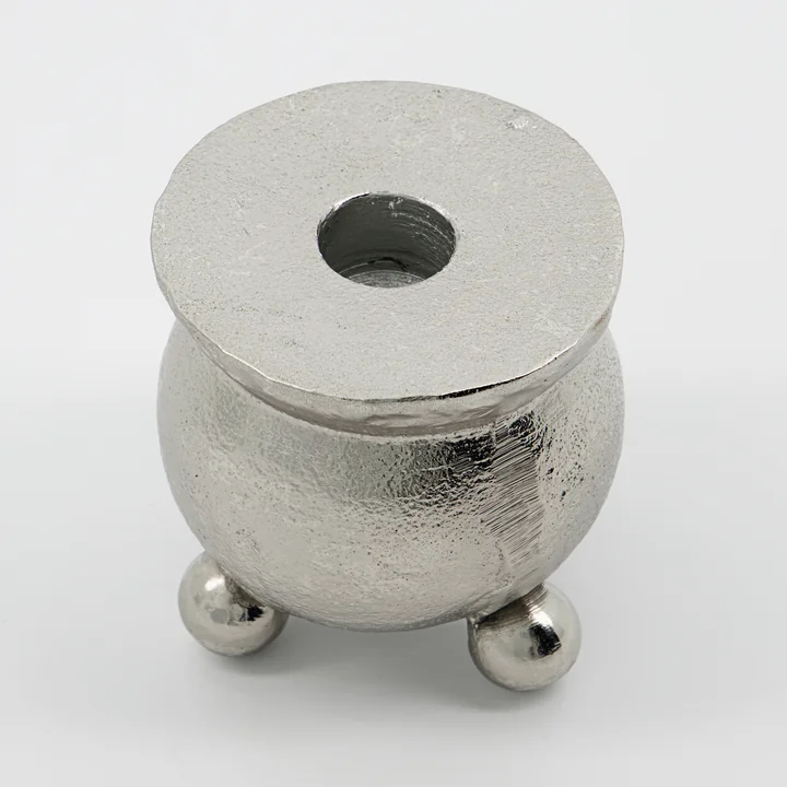 Classic Candlestick from House Doctor in the finish antique silver