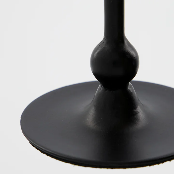 Folk Candlestick from House Doctor in black antique color