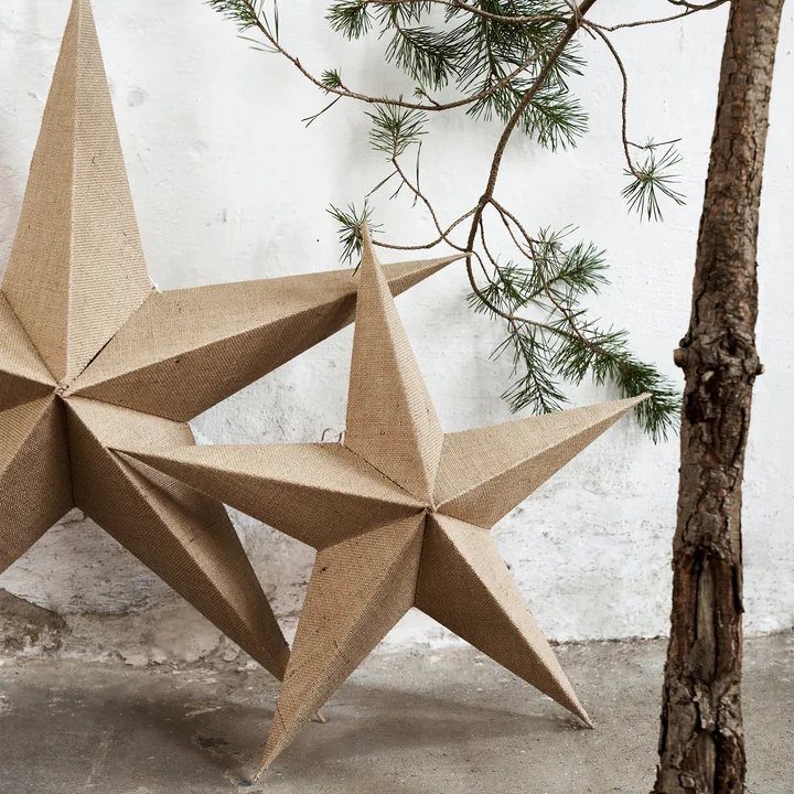 Jute Star from House Doctor in the version natural