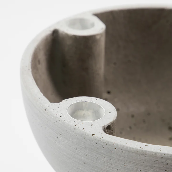 Marb Candlestick from House Doctor in color gray