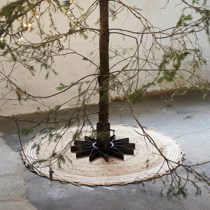 Nord Christmas tree rug from House Doctor in the version natural