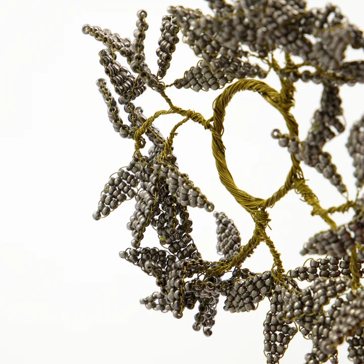 Pearl Candle rings from House Doctor in color gray / gold