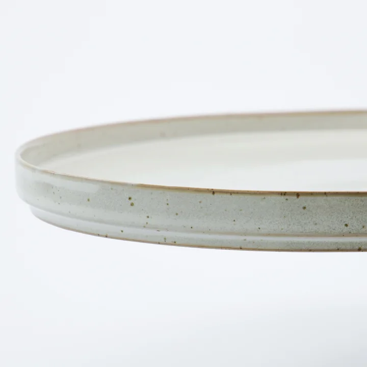 House Doctor - Pion serving bowl 30.9 x 1 9. 6 x 2 cm, gray / white