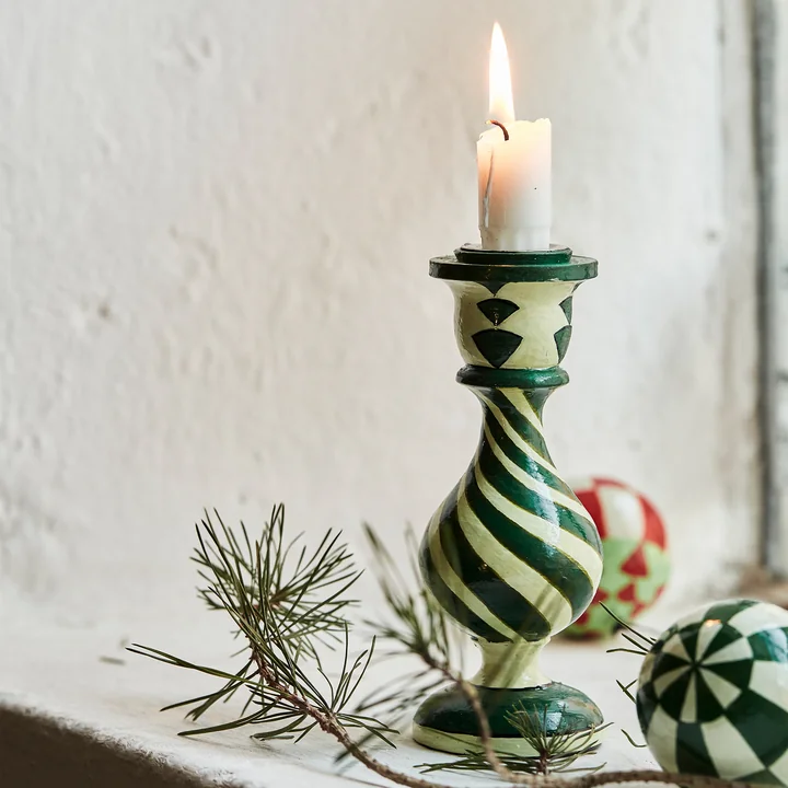 Sats Candlestick from House Doctor in color green