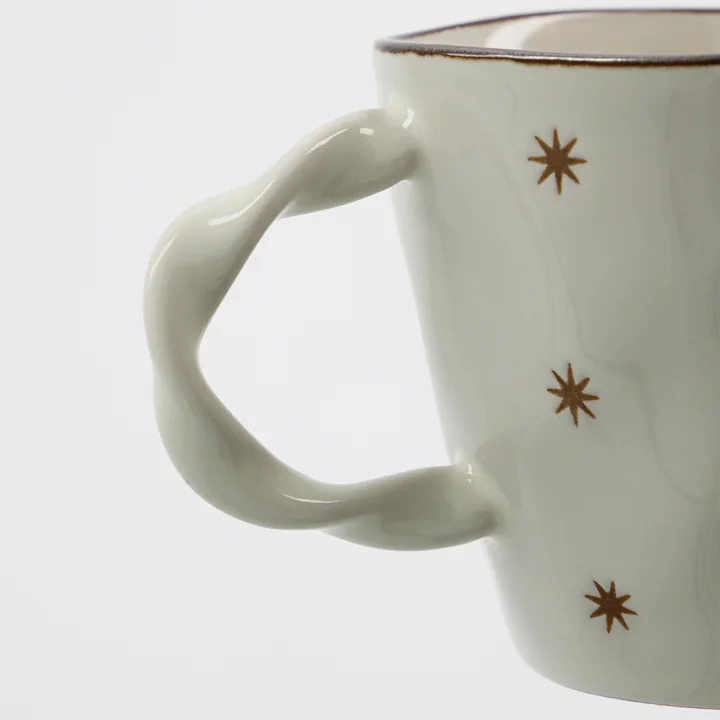 Starry Cup from House Doctor in color white (set of 2)