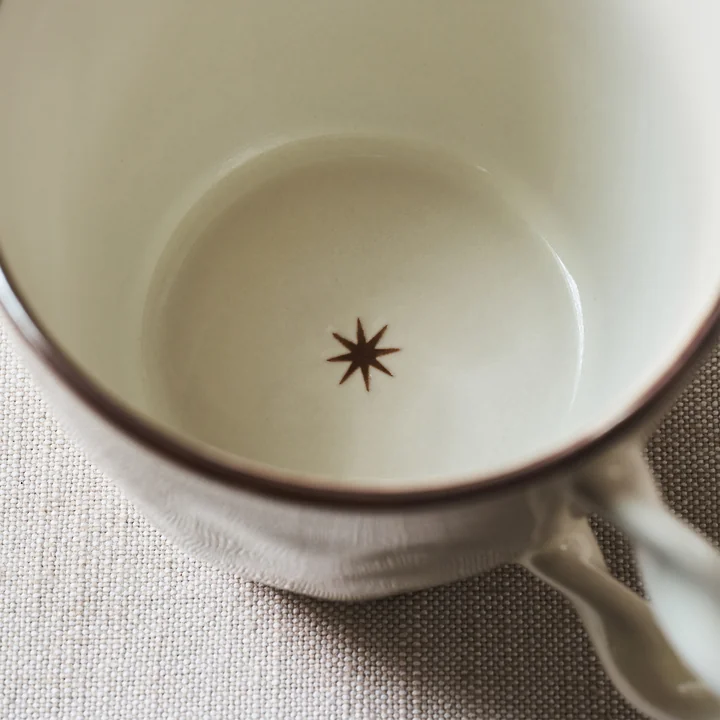 Starry Cup from House Doctor in color white (set of 2)